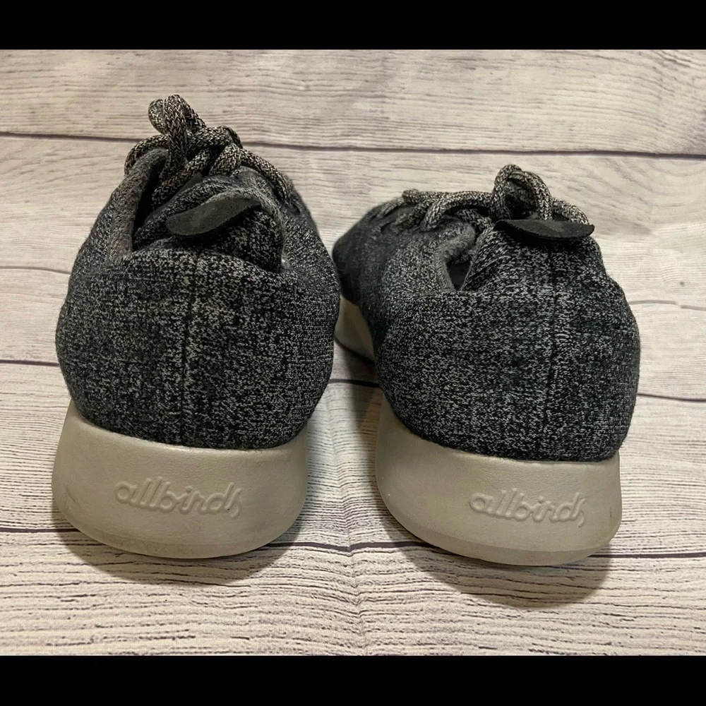 Allbirds Wool Runners Natural Grey Comfort Lightweight Sneakers Shoes Mens Sz 10
